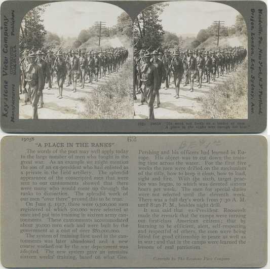 Soldiers Marching in Formation