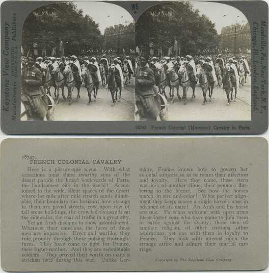 French Colonial Cavalry Parade