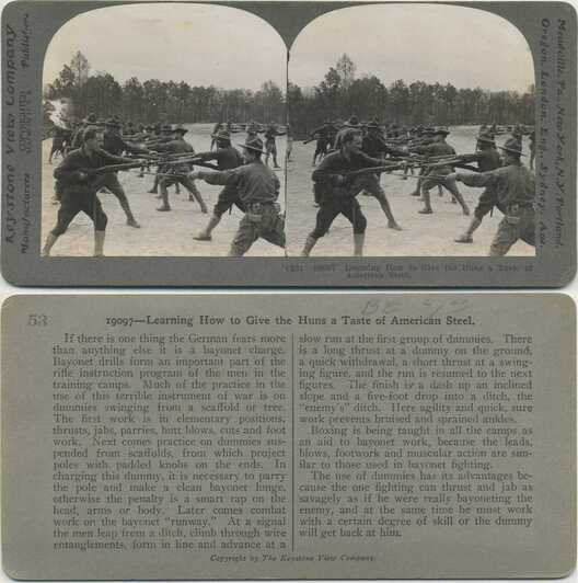 Bayonet Drill for Soldiers