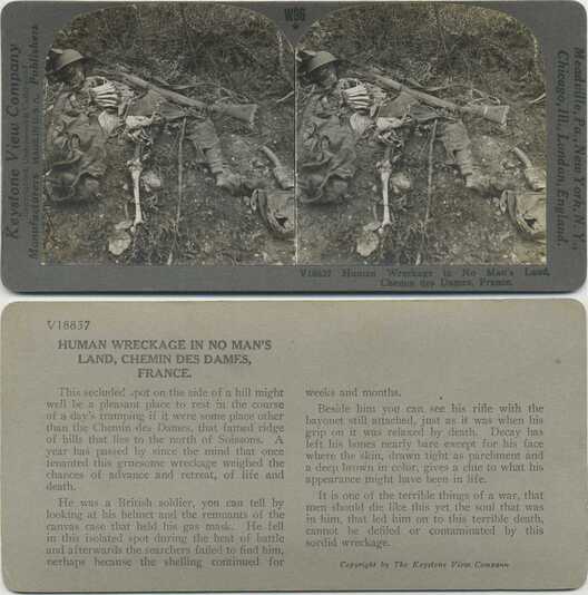 Human Wreckage in No Man's Land