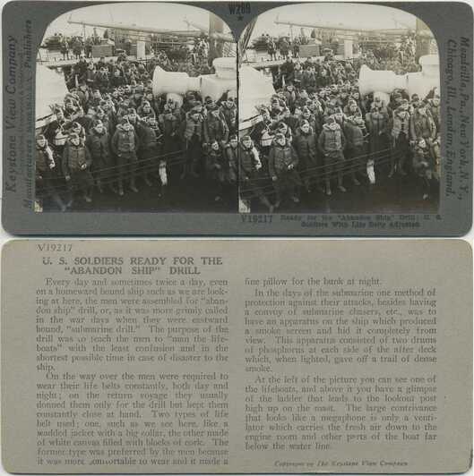 U.S. Soldiers on Ship for Drill