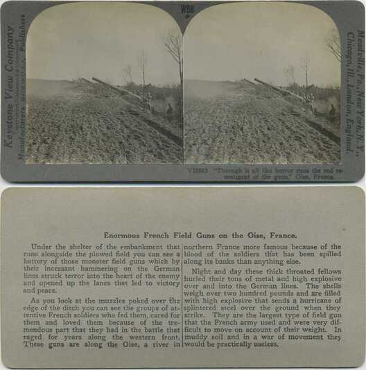 French Field Guns on the Oise