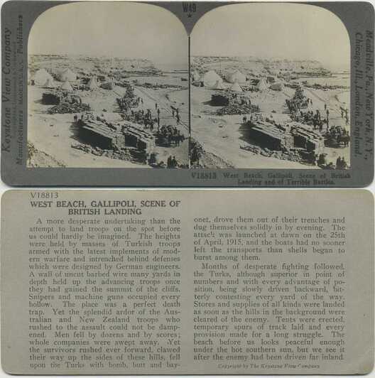 Gallipoli British Landing Scene