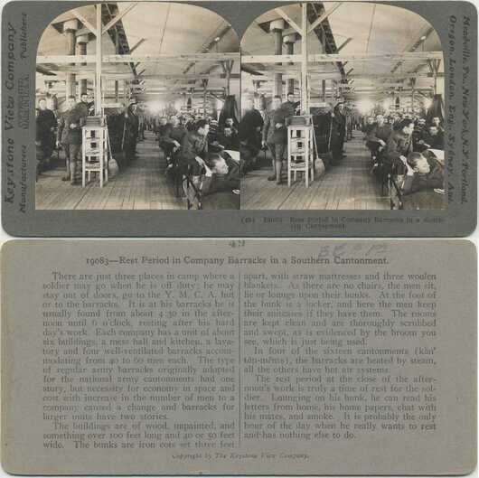Rest Period in Company Barracks