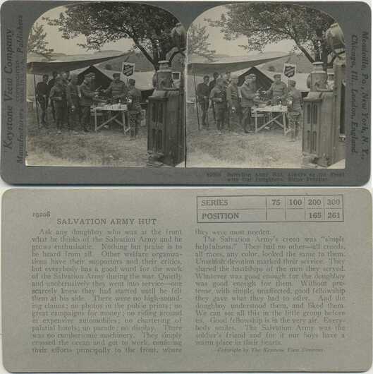 Salvation Army Hut with Doughboys