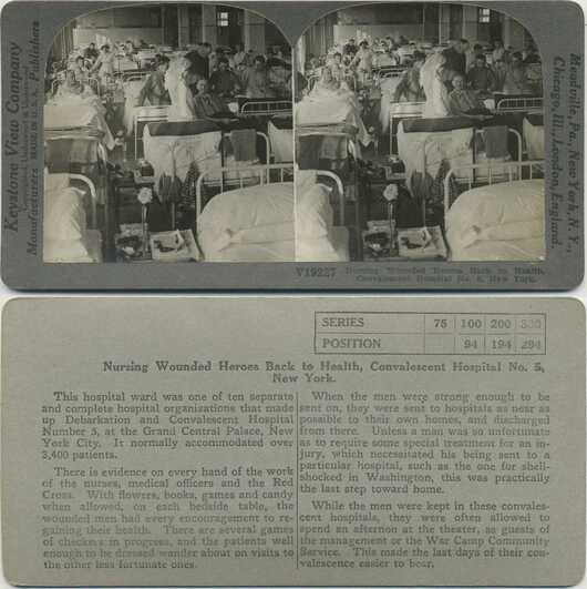 Hospital Ward, Wounded Soldiers