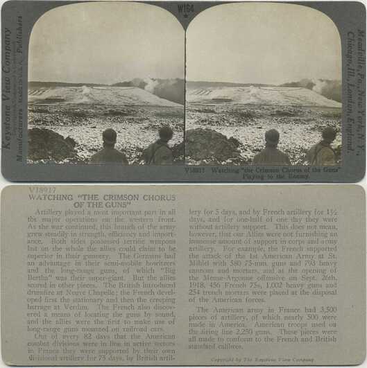 Artillery Fire on Battlefield