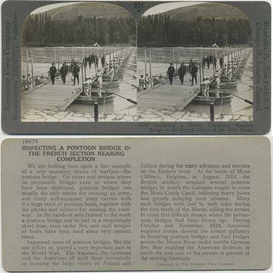 Inspecting Pontoon Bridge