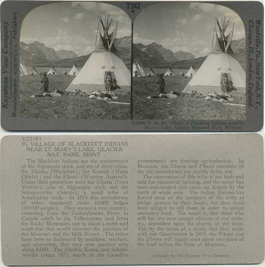Blackfeet Tepee Village