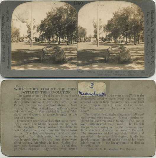 Lexington Battle Green Monument