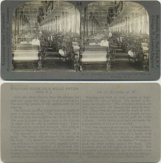 Silk Mill Weaving Room