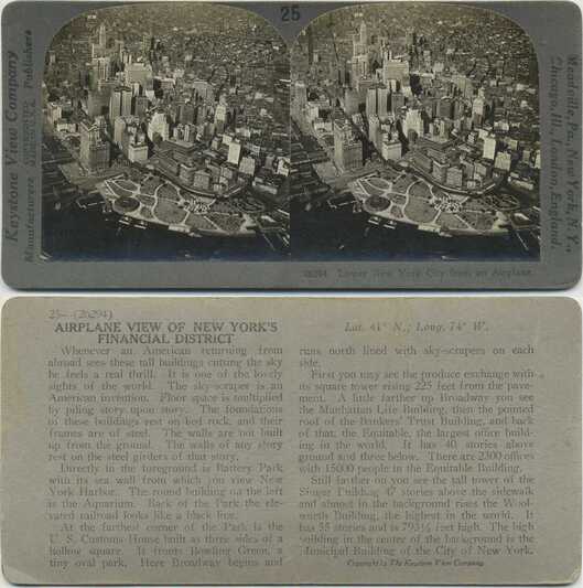 Aerial View of Financial District