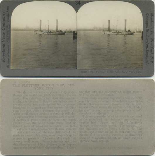 Flettner Rotor Ship