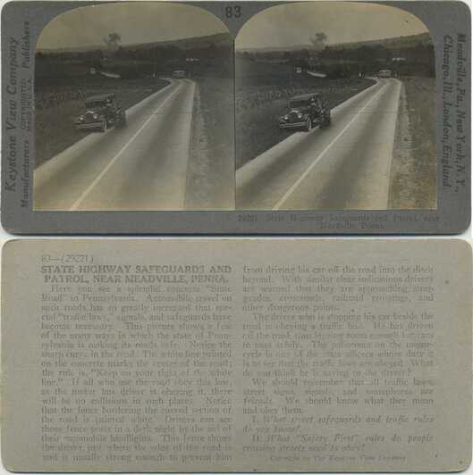 Highway Traffic Patrol Scene