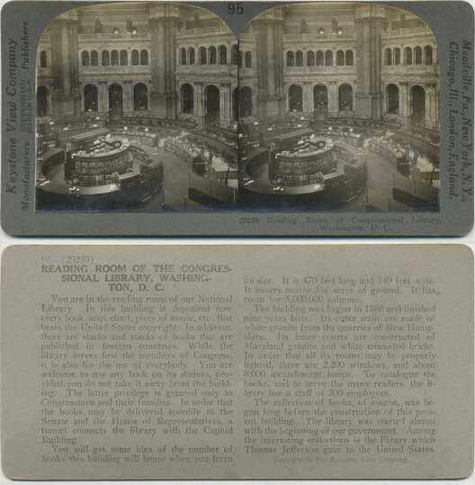 Congressional Library Reading Room