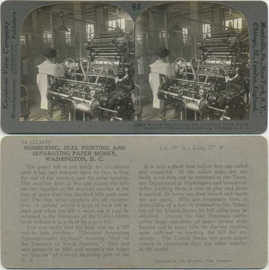 Money Printing and Processing