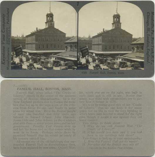 Faneuil Hall and Market Scene