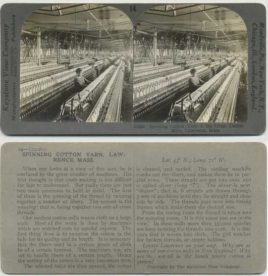 Spinning Cotton Yarn in Mill