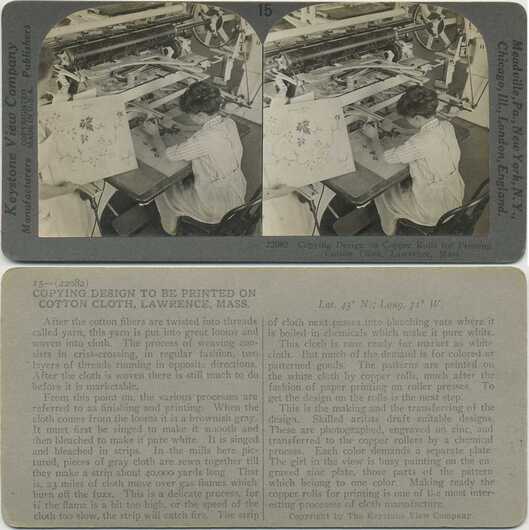 Copying Design for Cloth Printing