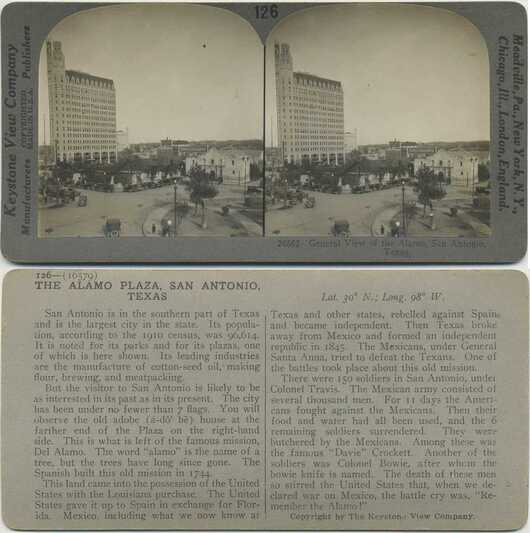 Alamo Plaza and Cityscape
