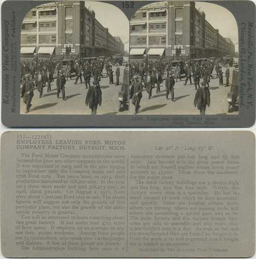 Employees Leaving Ford Factory