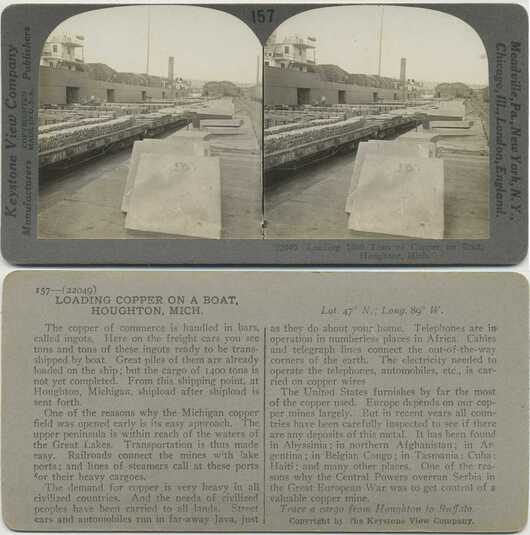 Loading Copper Ingots onto a Ship
