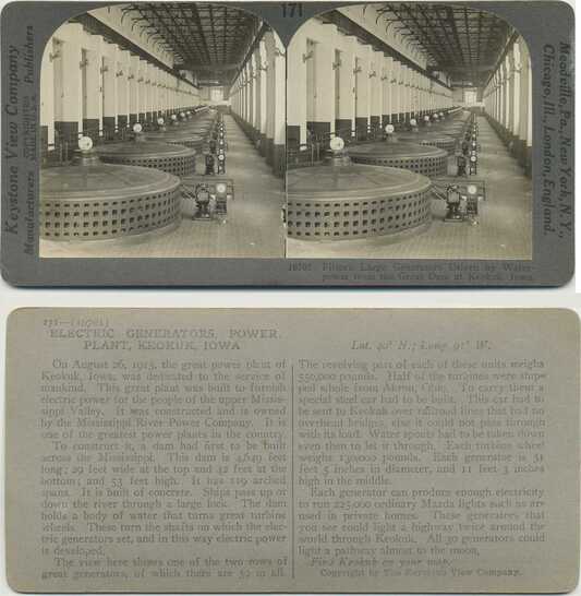Electric Generators, Power Plant