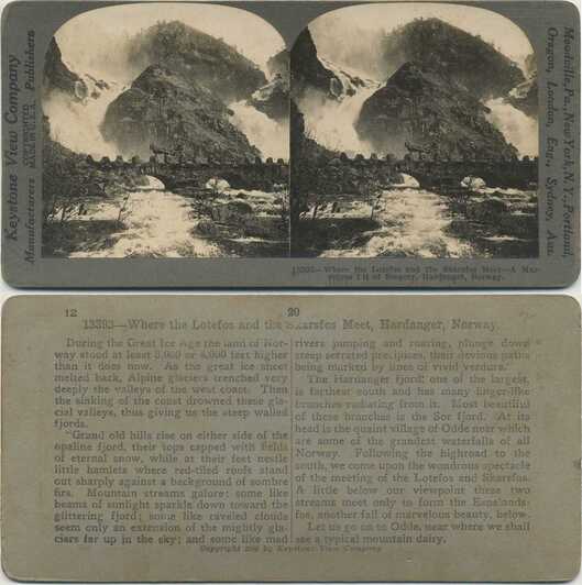 Lotefos and Skarsfos Waterfalls