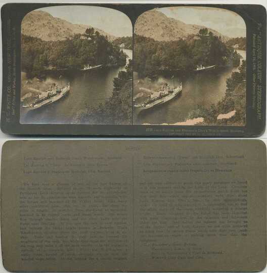 Loch Katrine, Steamers & Mountains