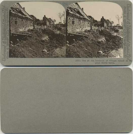 Ruined Village, Marne Battle