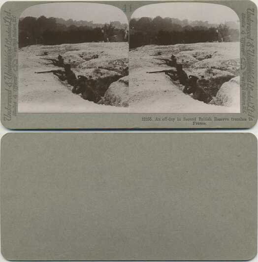 British Soldiers in Trenches