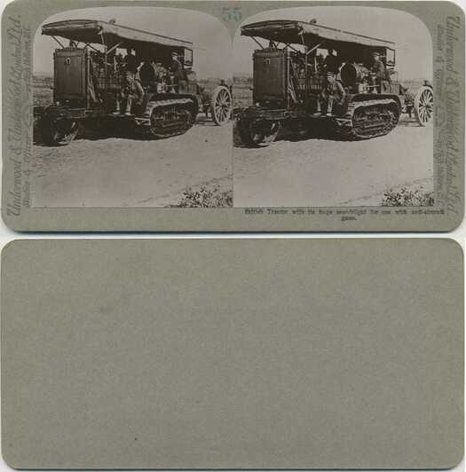 British Tractor with Searchlight