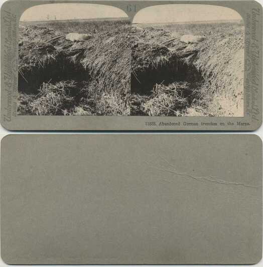 Abandoned German Trenches