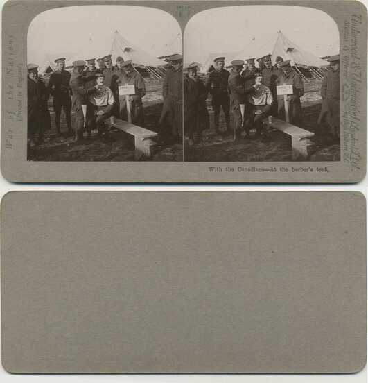 Canadians at Barber's Tent