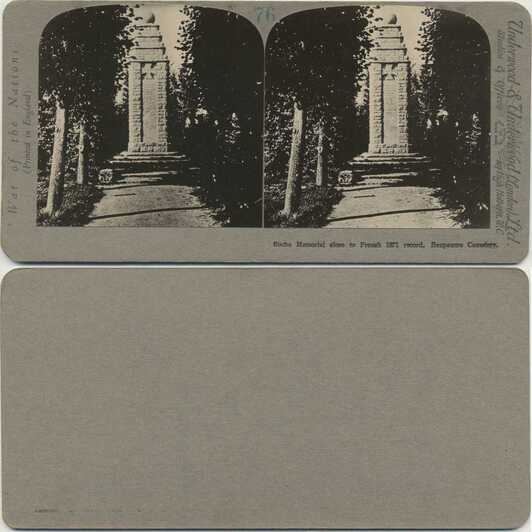Boche Memorial in Cemetery