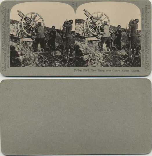 Italian Field Piece Firing