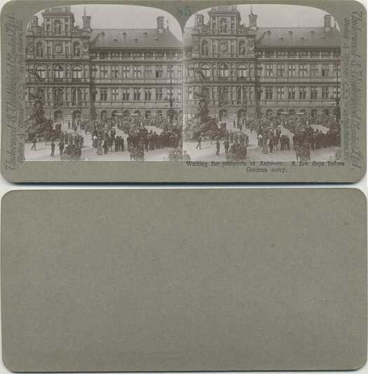 Waiting for Passports, Antwerp
