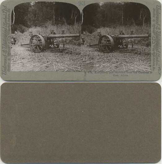 Captured Konigsberg Gun, East Africa
