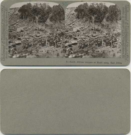 South African Troopers in Camp