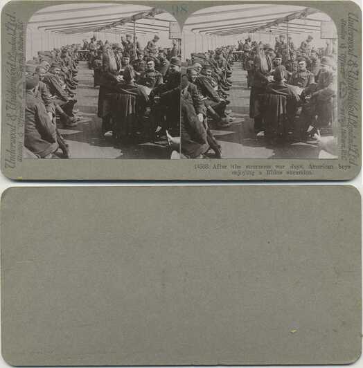 American Soldiers on Rhine Excursion