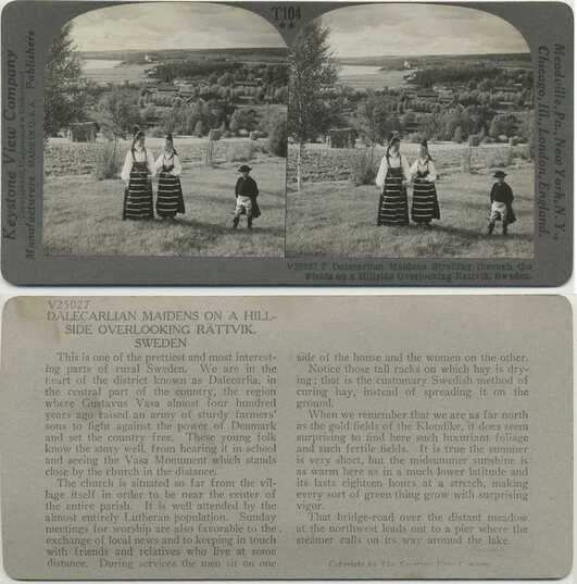 Dalecarlian Maidens Overlooking Rättvik