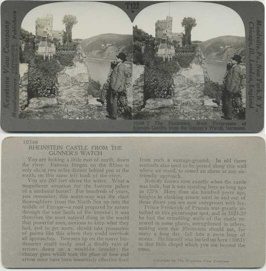 Rheinstein Castle from Gunner's Watch