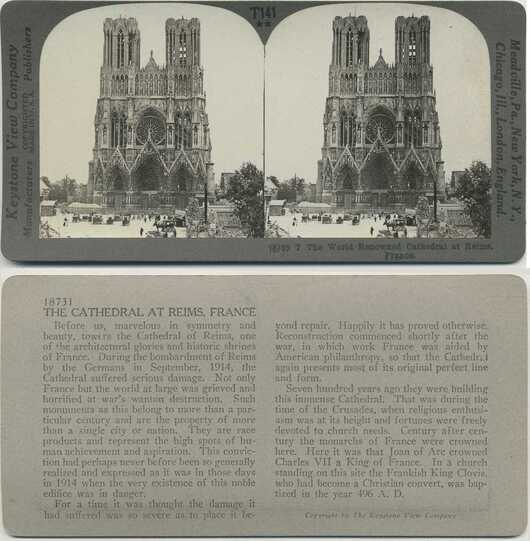 Reims Cathedral in France