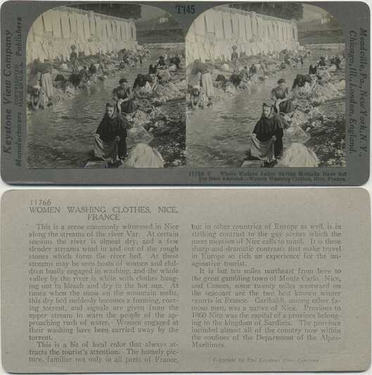 Women Washing Clothes in River