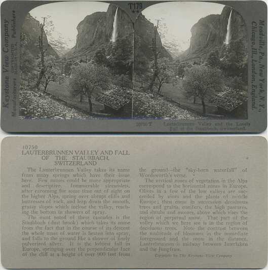 Lauterbrunnen Valley, Staubbach Fall