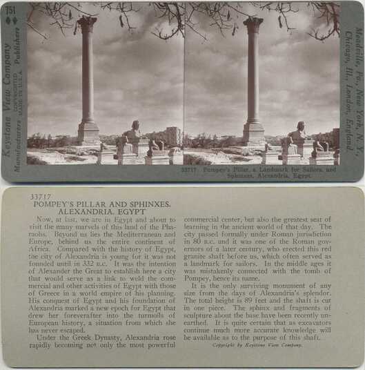 Pompey's Pillar and Sphinxes