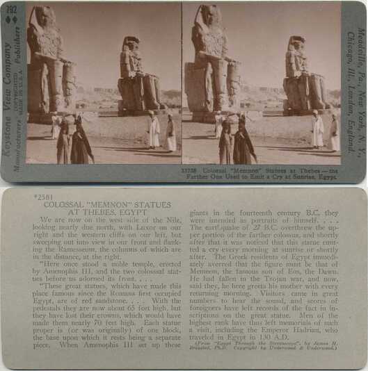Colossi of Memnon Statues