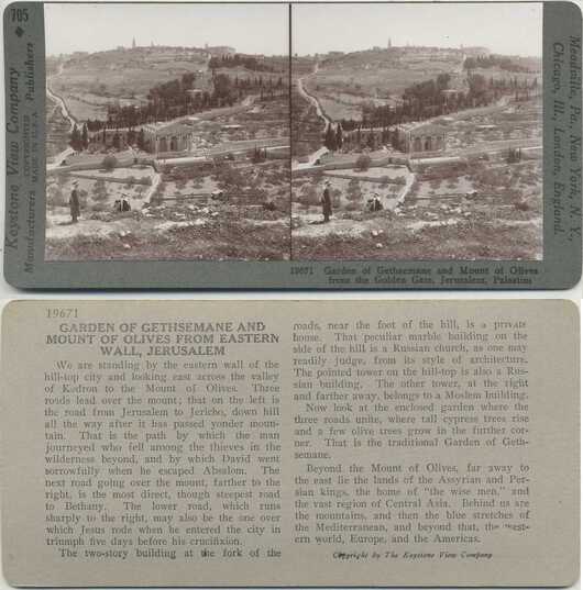 Garden of Gethsemane and Mount of Olives