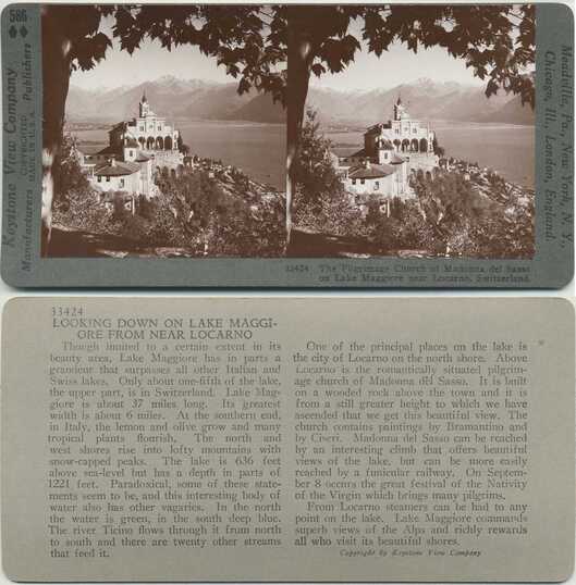 Pilgrimage Church and Lake Maggiore