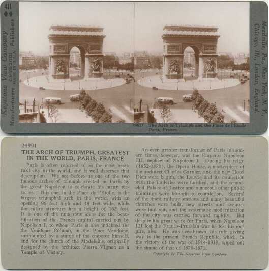 Arc de Triomphe and Place de l'Étoile